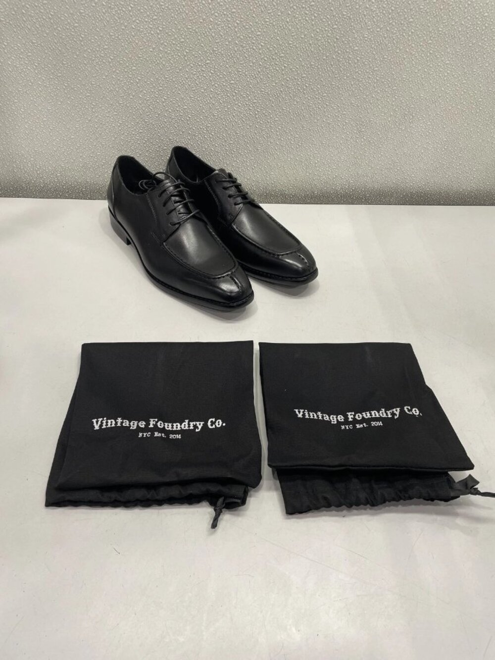 Vintage Foundry Co. Morris Almond Dress Shoes Men's US 8.5, Black